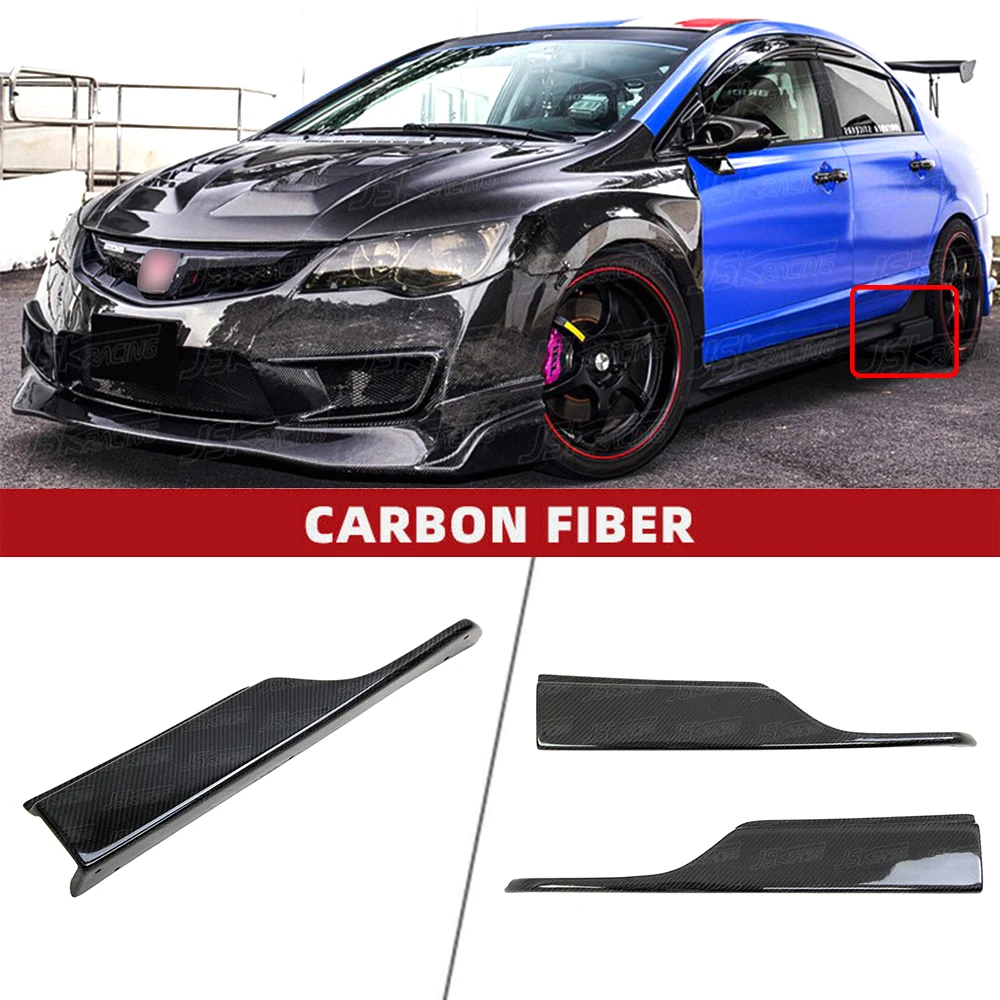 

Боковая решетка из углеродного волокна для Honda Civic Fd2 4Dr Jdm 2006-2010