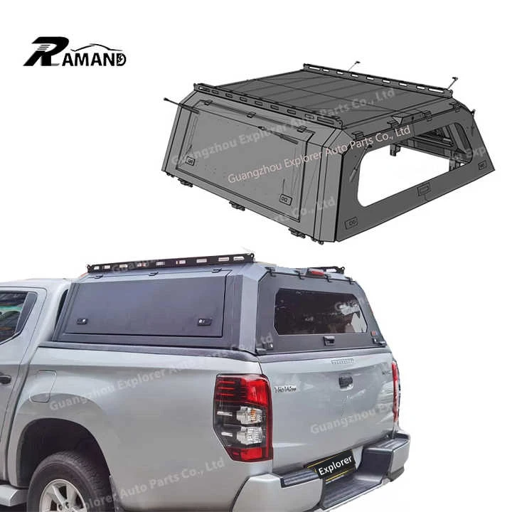 

Pickup Truck Hardtop for 2015-2023 Mitsubishi Triton Back Cover Accessories 2023 Aluminium Canopy