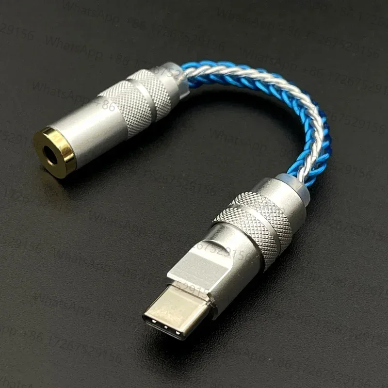 Cx31993 digital decoding headset typec small tail turn 3.5 2.5 4.4 female connector for aple 15