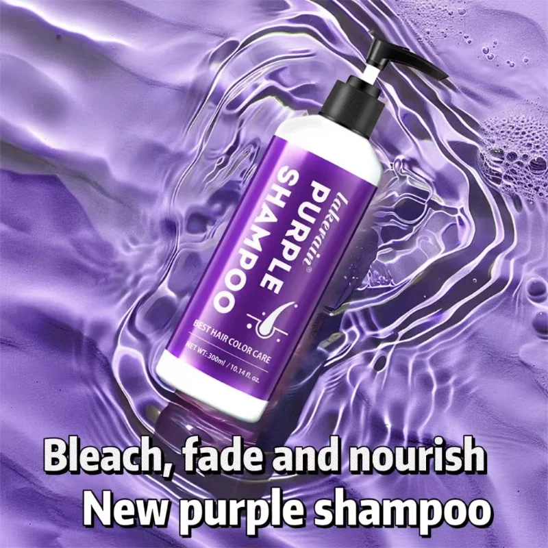 Bleach Fade And Nourish The New Purple Shampoo  Which Can Effectively And Persistently Repair Damaged Hair  Smooth And Dry Hair