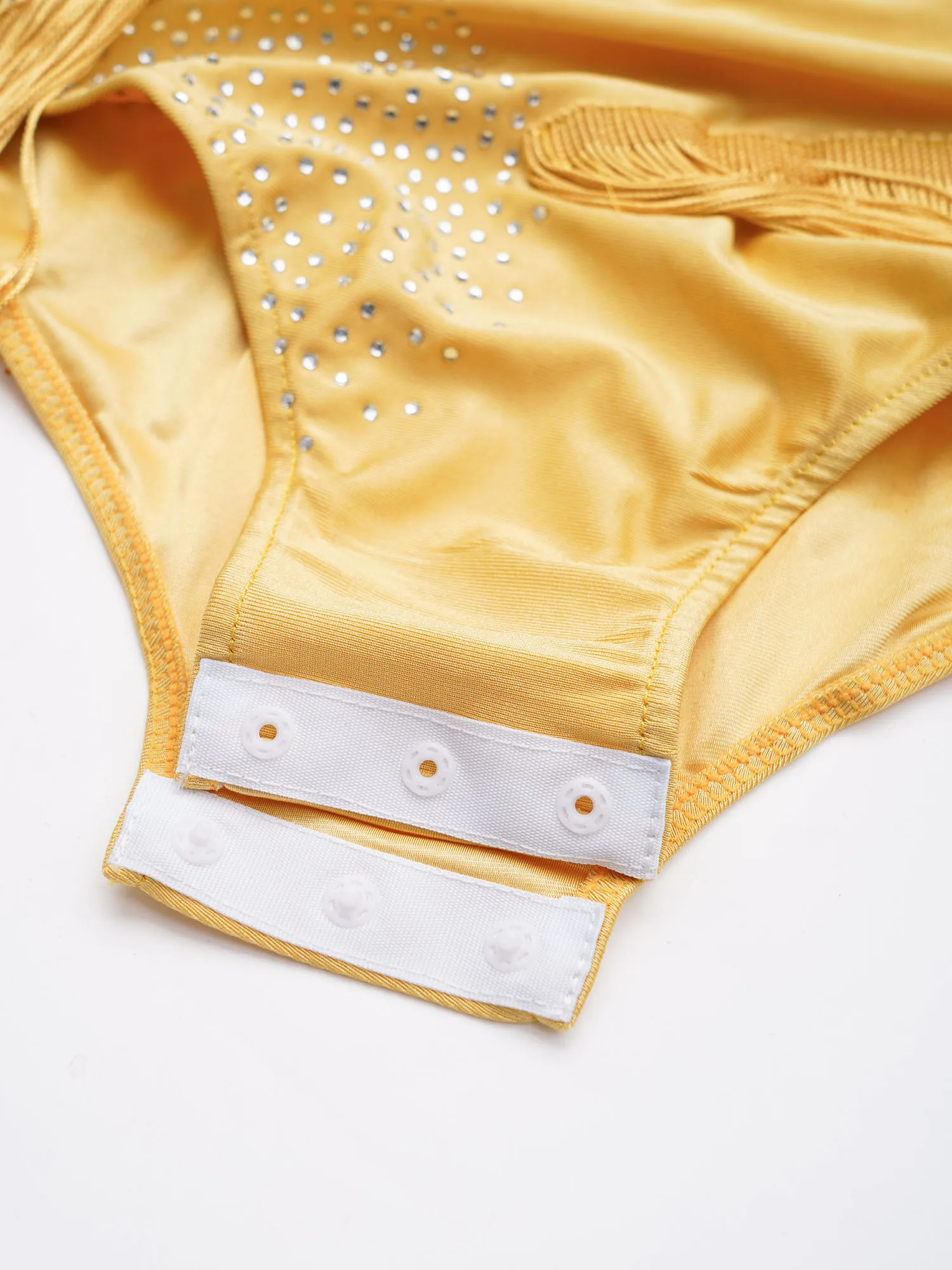 

Kids Girls Figure Skating Gymnastics Dance Leotards Shiny Rhinestones Sleeveless Sheer Mesh Bodysuit Ballet Performance Costume