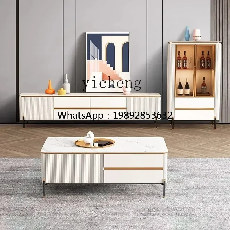 LYY small wine cabinet display cabinet light luxury modern simple small apartment side cabinet