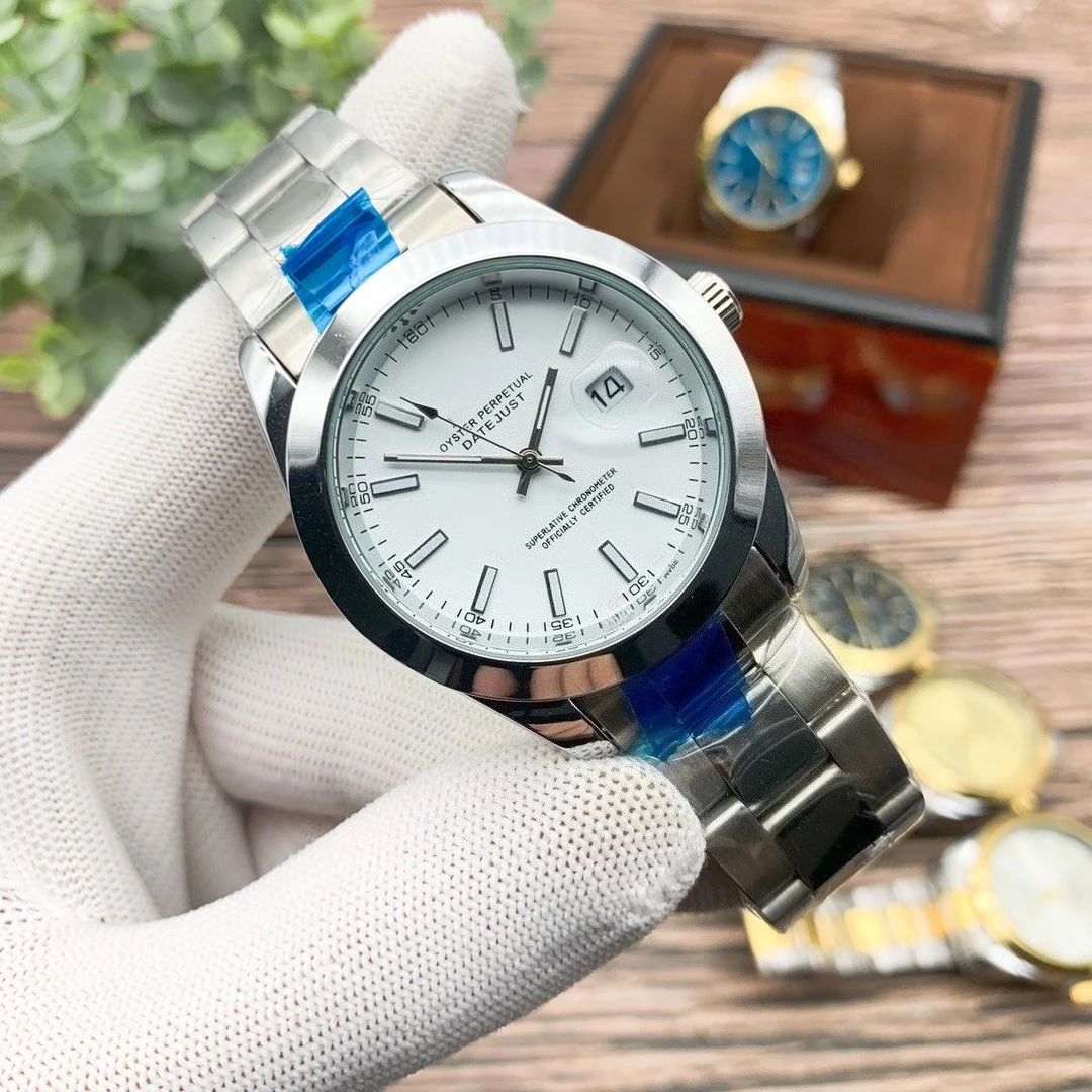 Luxury Designer Brand Watch Men High End Quartz Movement Status Symbol Wristwatch for Successful Businessmen to Enhance Prestige