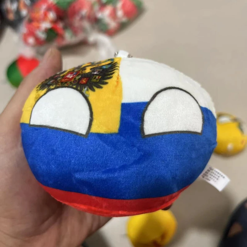 39 Phong Cách 10Cm Nước Bóng Sang Trọng Đồ Chơi Polandball Mặt Dây Chuyền Nước Cờ Bóng Countryball Búp Bê Nhồi Bông Quà Tặng Giáng Sinh Cho Trẻ Em