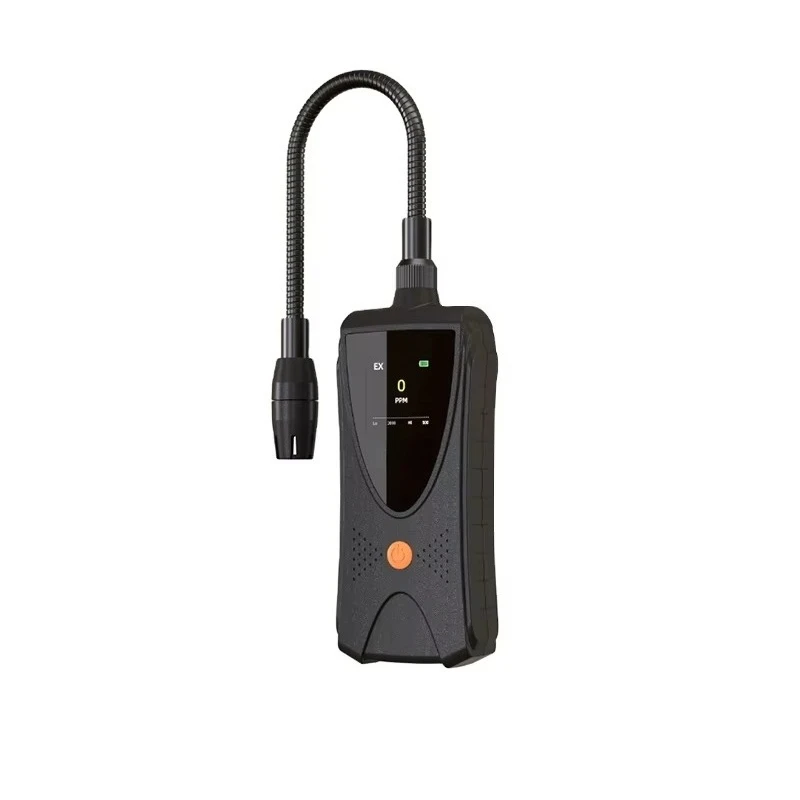 High‑Sensitivity Handheld Combustible Gas Detector Portable LCD PPM Analyzer For Methane Natural Gas Leak Safety Test Instrument