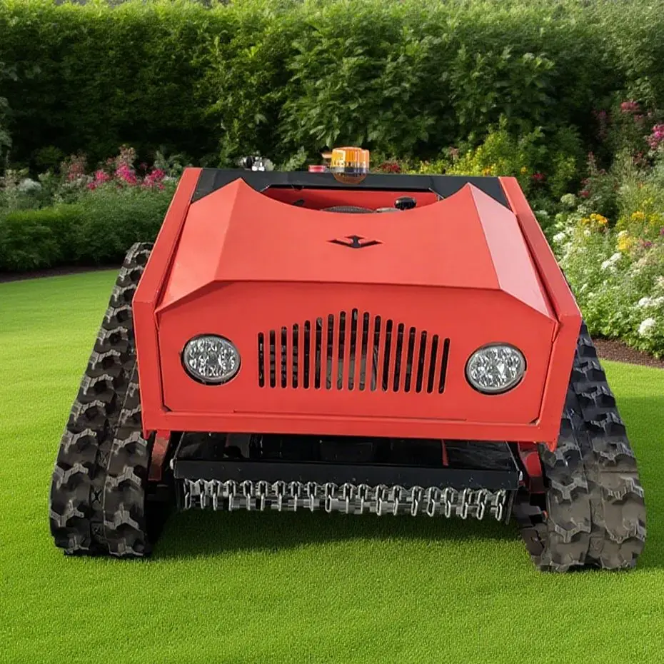 

Новейшая мощная газонокосилка 900-1300 мм, высококачественная вседорожная интеллектуальная газонокосилка с дистанционным управлением