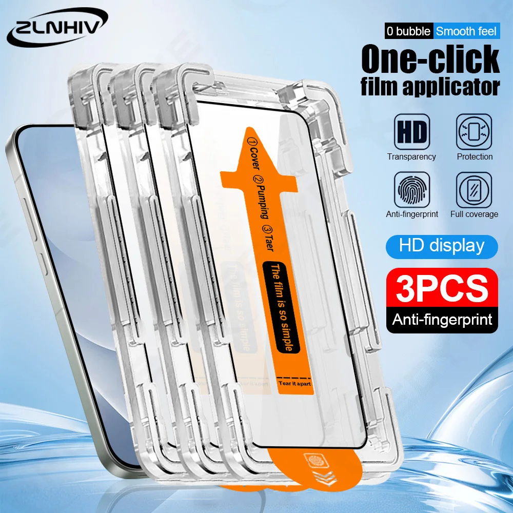 

3Pcs Tempered Glass for Samsung S26 S25 Ultra Glass smartphone Protective Film S24 Plus Phone Screen Protector S23 S22 S21 Plus