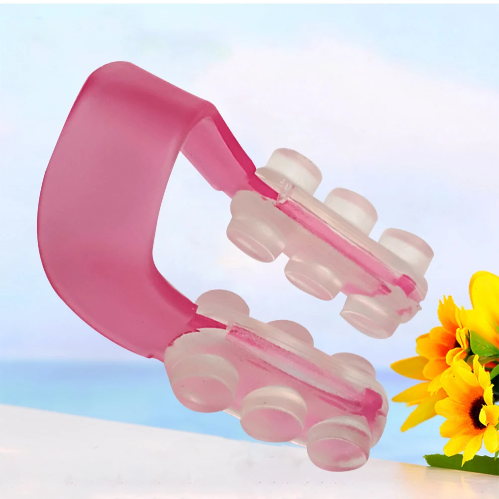 

Nose Lifting Shape Clip 2 Sizes Gel Pad Random Color Adjustable Pressure High Bridge Sculpting Tool Slim Face Device