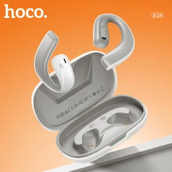 HOCO EQ4 pełne oryginalne słuchawki bezprzewodowe Bluetooth przewodzenia otwarta przestrzeń 5.3 słuchawka hi-fi słuchawki dotykowe Stereo 14mm klipsy do uszu głośnika