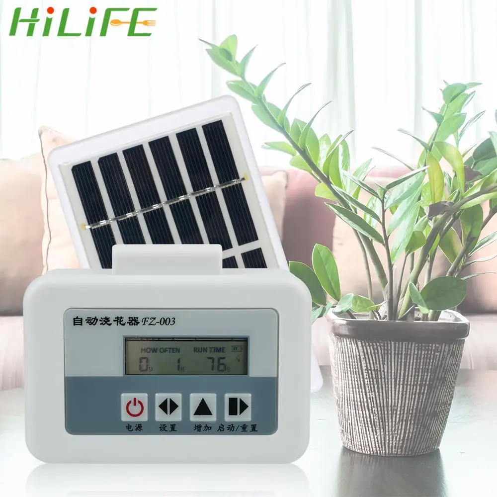 

Timer Irrigation System Garden Dripper Smart Solar Energy Watering Device Automatic Water Pump Potted Drip Sprinkling