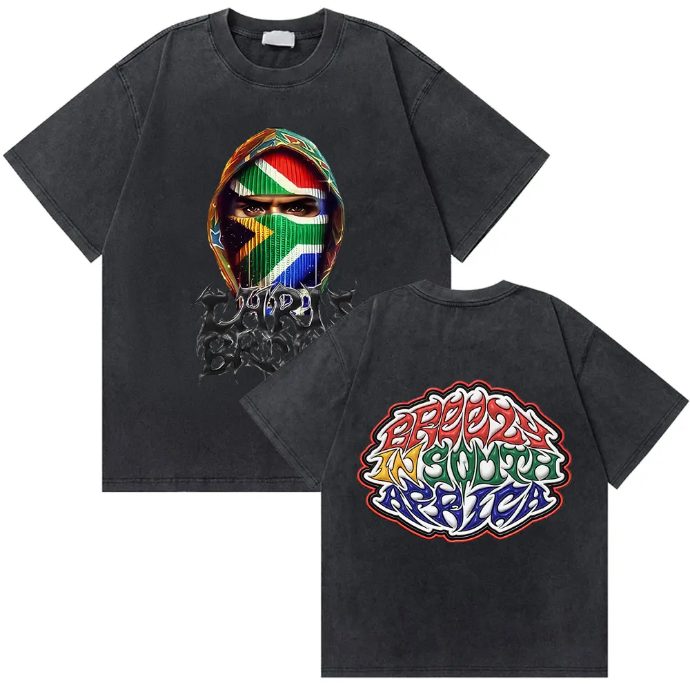 كريس براون بريزي السلطانية XX جولة حول العالم 2025 غسلها تي شيرت تقليدي الرجال النساء الهيب هوب موضة موسيقى البوب تي شيرت الذكور القطن تيز