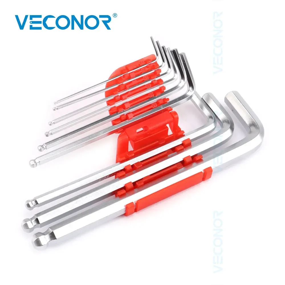 Hex Key Set Ball/Flat Head Allen Wrench Tools