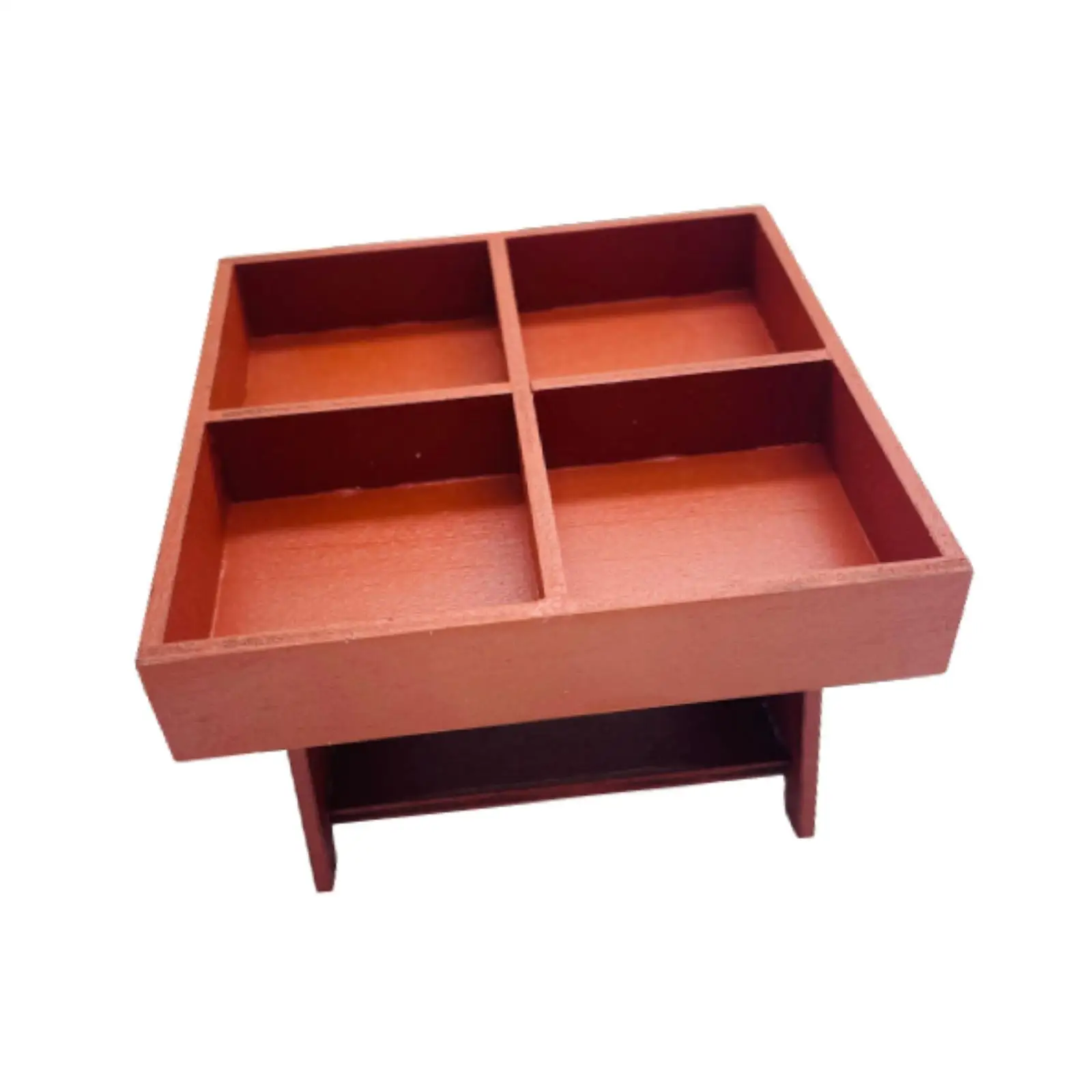 체중계 과일 야채 랙 식품 디스플레이 가구, 미니 하우스용 현실적인 미니어처 식품 선반, DIY 마이크로 풍경, 1:12