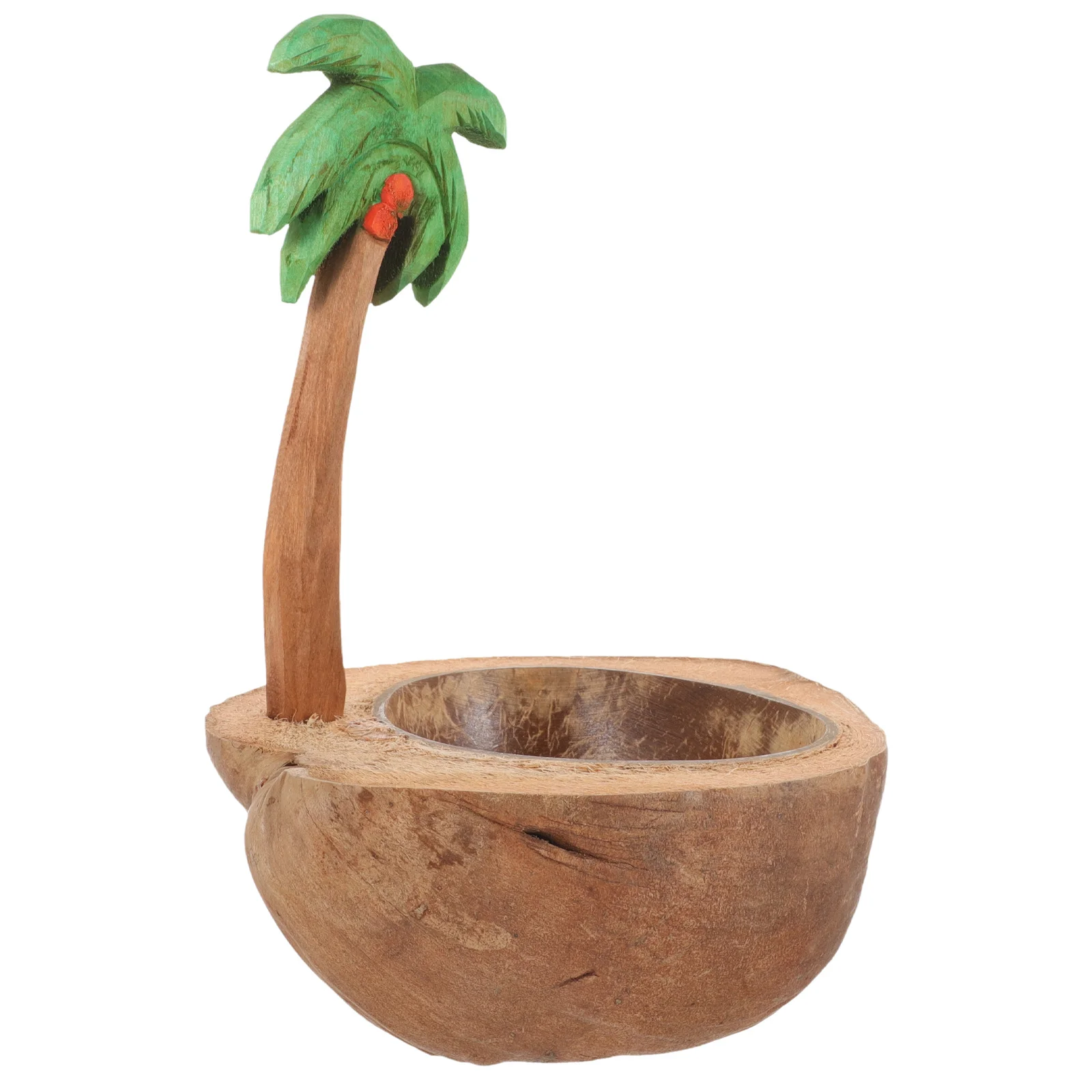 

Coconut Shell Holder Natural Decorative Candlestick For Wedding Party Dinner Home Decor Taper Holder