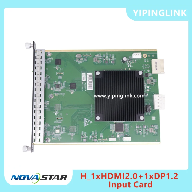 Novastar H_1xHDMI2.0+1xDP1.2 Input Card For H2 H5 H9 H15 Video Splicing Processor Support Fixed Rental Indoor Outdoor Screen