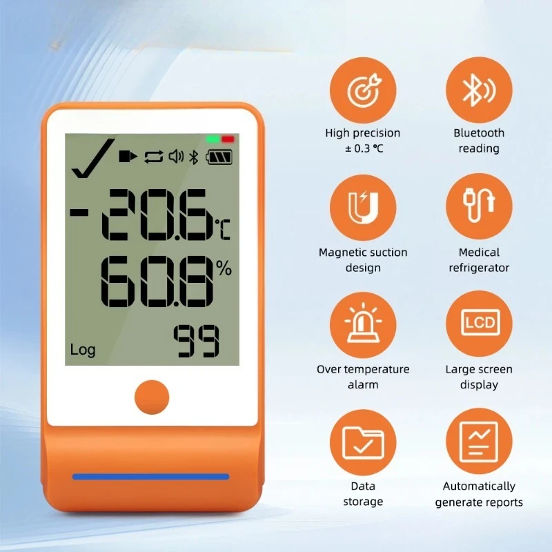 GSP-6Pro USB Automatic Temperature Data Logger for Refrigerated Cold Chain Transport High-precision Thermometer