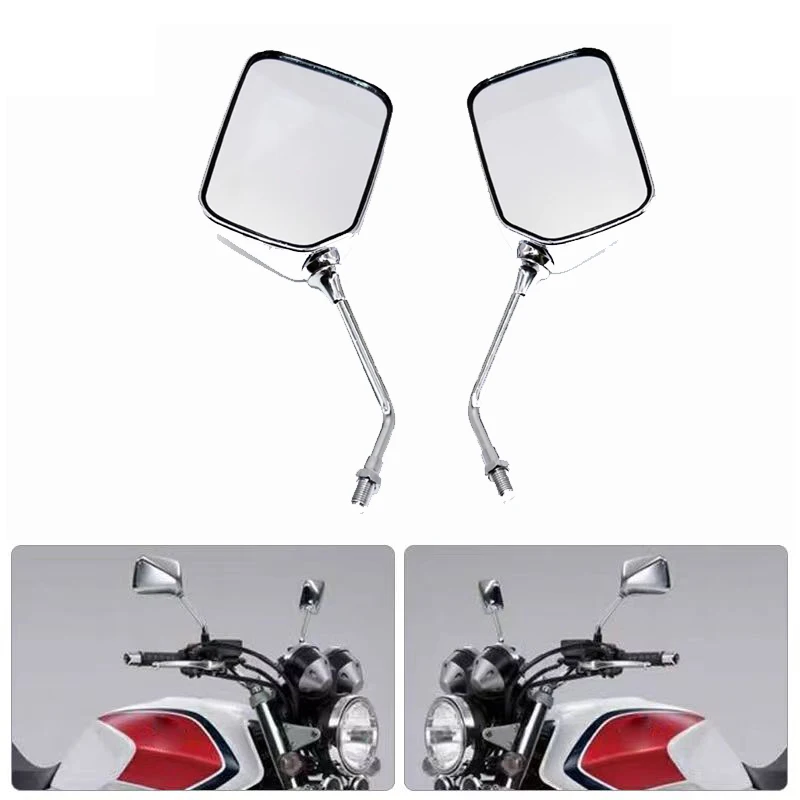 High Definition Electrofacing Rearview Mirror Universal to Motorcycle Scooter E-bike ATV Honda CM CB CG Series