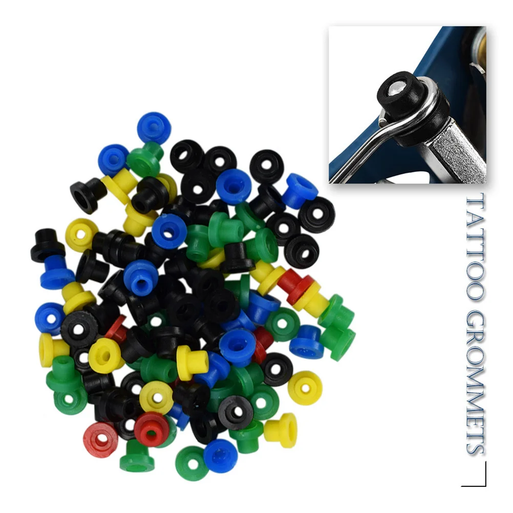 

Tattoo Supplies Handle Accessory Kit Nylon Tube Brush Pipe Cleaning Brushes Green Iron Elasticity Grip Machine Use Tool Set