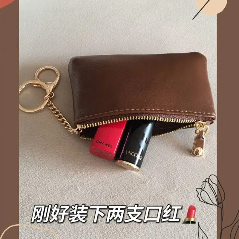 Key bags, card cases, small zipper coin purses, thin and light key bags, lipstick packs