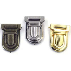 High Quality Press Lock Clasps Metal T Shaped Frame For Coin Purse Bag Handle DIY Finding 34mm