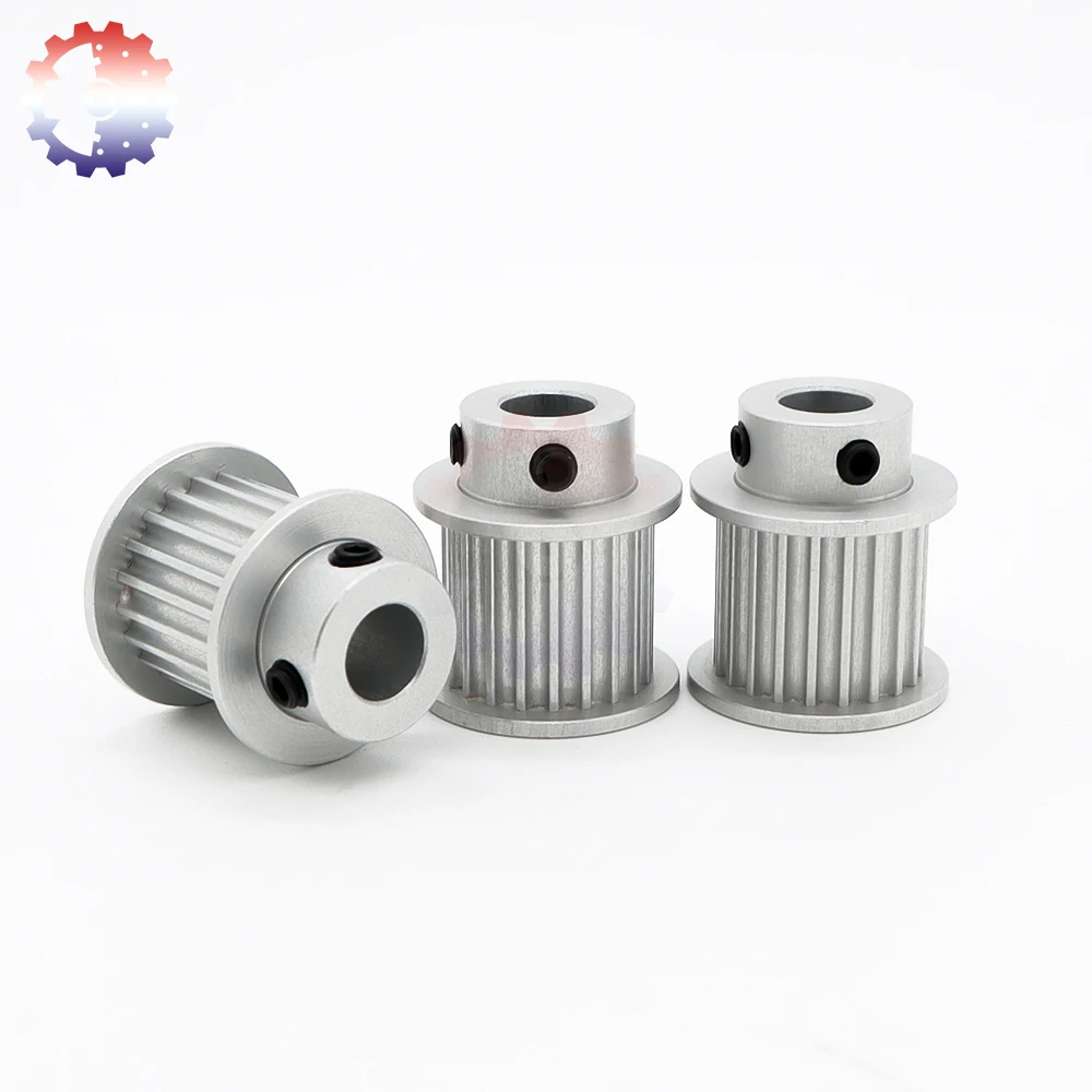 HTD3M 24teeth Pulley 3M Timing Pulley 24Teeth 24T Pulley Bore 4/5/6/7~12mm Belt Pulley Width 6/10/15mm HTD 3M Synchronous Wheel