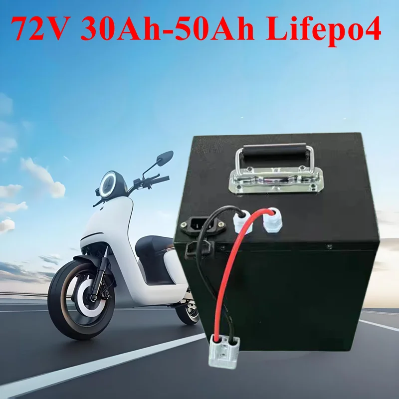 24S 72v 30Ah 30A 40Ah 40A 50Ah 50A lifepo4 lithium battery pack deep cycle with BMS - safe for 3000W 5000W power supply