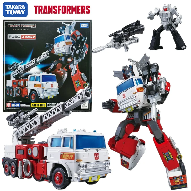 Takara Tomy Transformatoren Meisterwerk MP-37 Artfire 20cm Anime Original Action figur Modell Kinderspiel zeug Geschenks ammlung