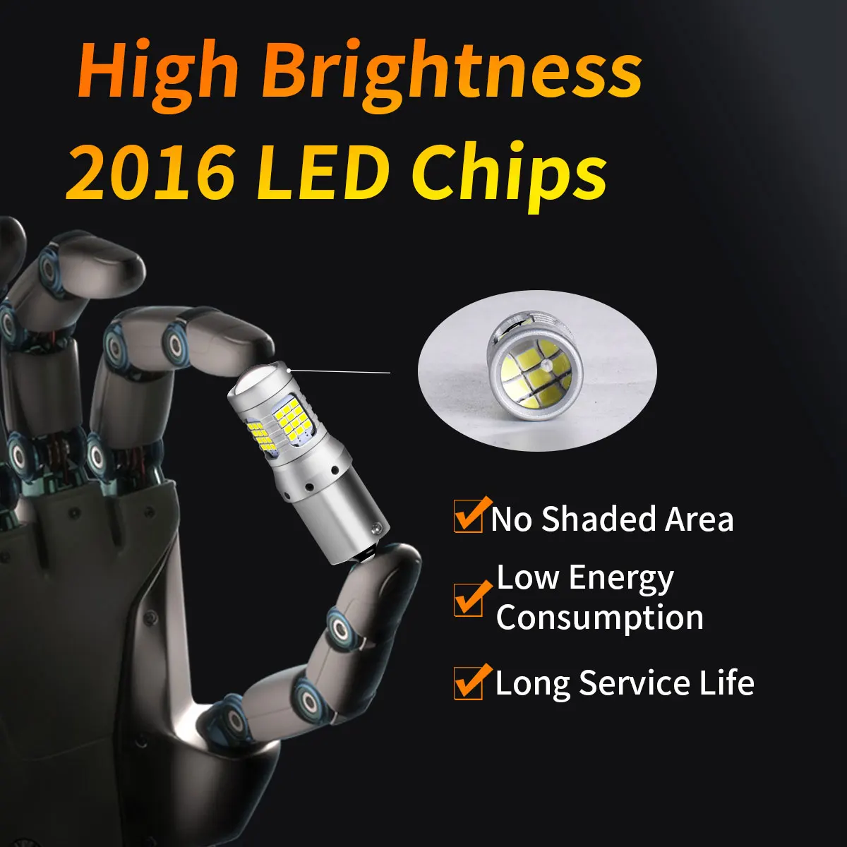 1156 S25 G18 1157 BAY15d P21/5W LED لمبات 12V 6000K 2016 LED رقائق للمحرك المنزل شاحنة مقطورة فان سيارة دراجة نارية التوصيل والتشغيل #4