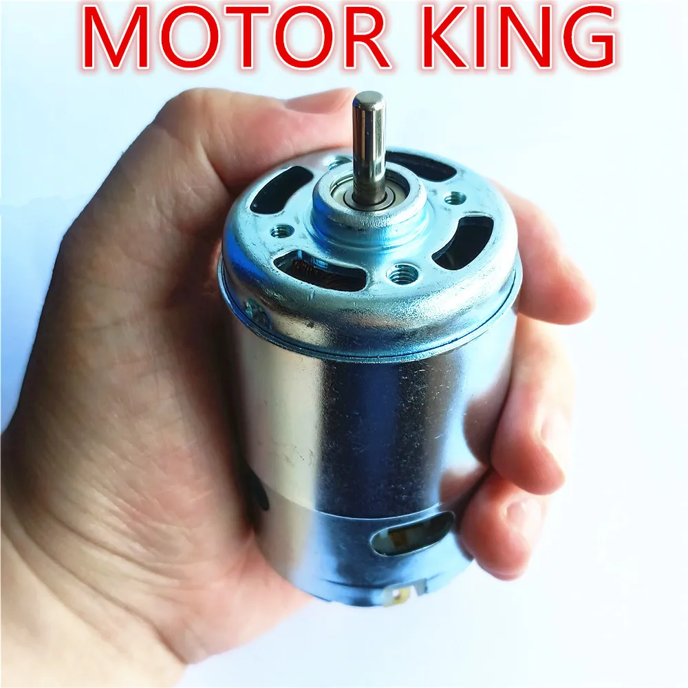 SUPER POWER 895 DC Motor 12-24V 6000-12000RPM High Speed For DIY Electric Drill Fan Engine Mixer 496g Toys Model Alternator Pump