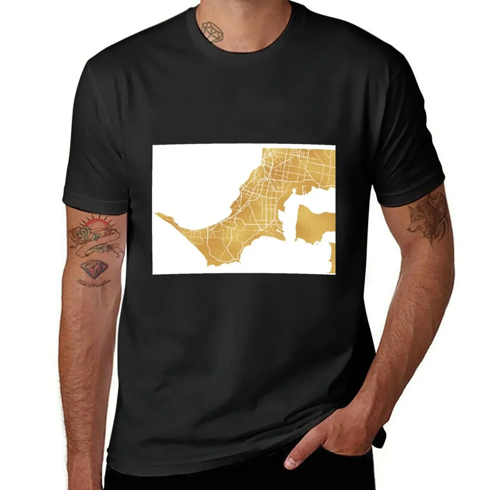 A Golden Mornington Peninsula T-Shirt basketball graphic tees plain cute clothes Men's clothing