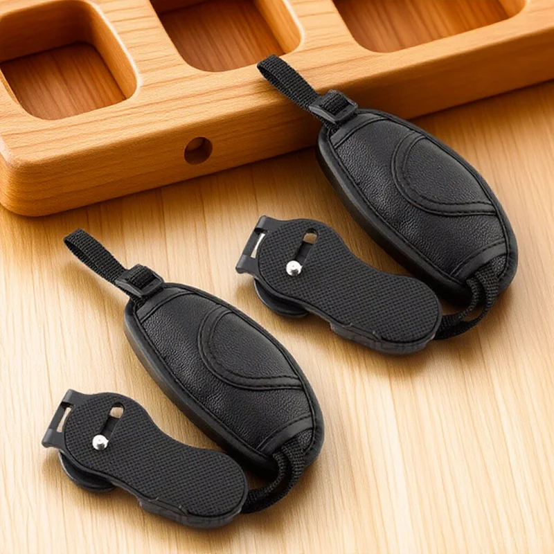 

2Pcs Camera Hand Straps High Quality PU Non-Slip Fabric Foldable Lightweight Compact Wristband for Secure Camera Carry