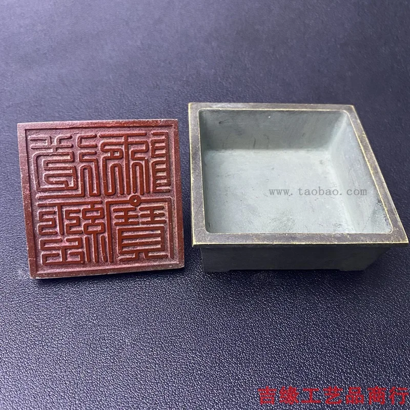 

Бронзовая печать «Восьмь триграмм и семь звезд» для каллиграфии, декоративное украшение для рабочего стола