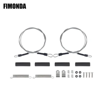 مجنزرة الأطراف ذات الحبل الصلب القابلة للتعديل لسيارة 1/10 RC مجنزرة TRX6 TRX4 المدافع برونكو SCX10 رانجلر YK6101 HB ZP1001 104311 MND90