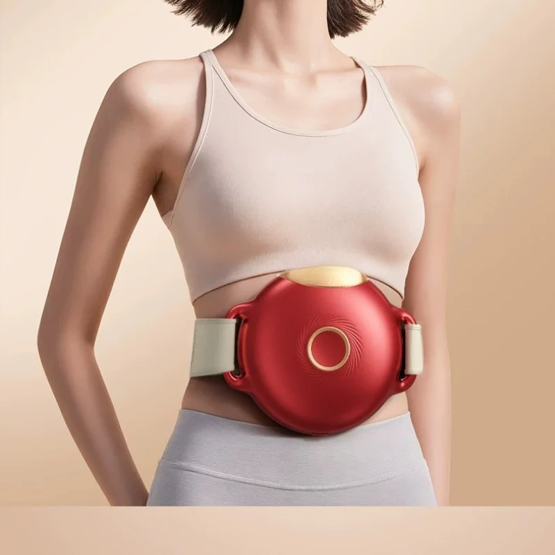 Heating abdominal massager, rubbing the stomach to promote intestinal peristalsis, automatic kneading machine
