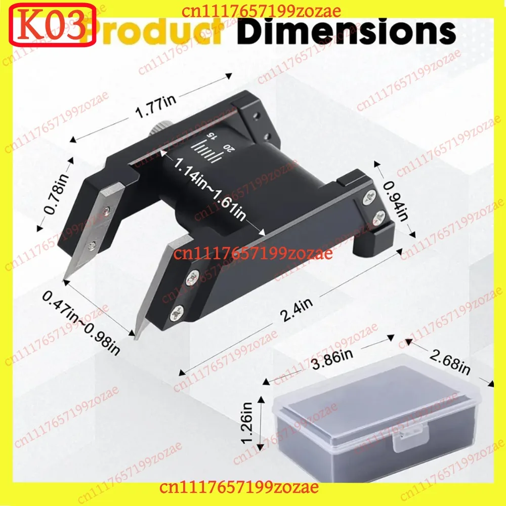 K03 Watch Bracelet Removal Tool Kit with 108 Spring Bars U-Shaped Link Pin Remover, Replacement Parts