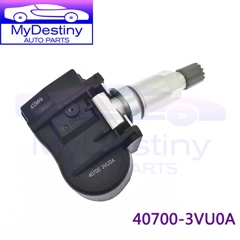 433MHZ TPMS Tire Pressure Monitor Sensor for Nissan Rogue 14-16, Qashqai Titan Micra Leaf for Infiniti 40700-5663R 40700-3VU0A