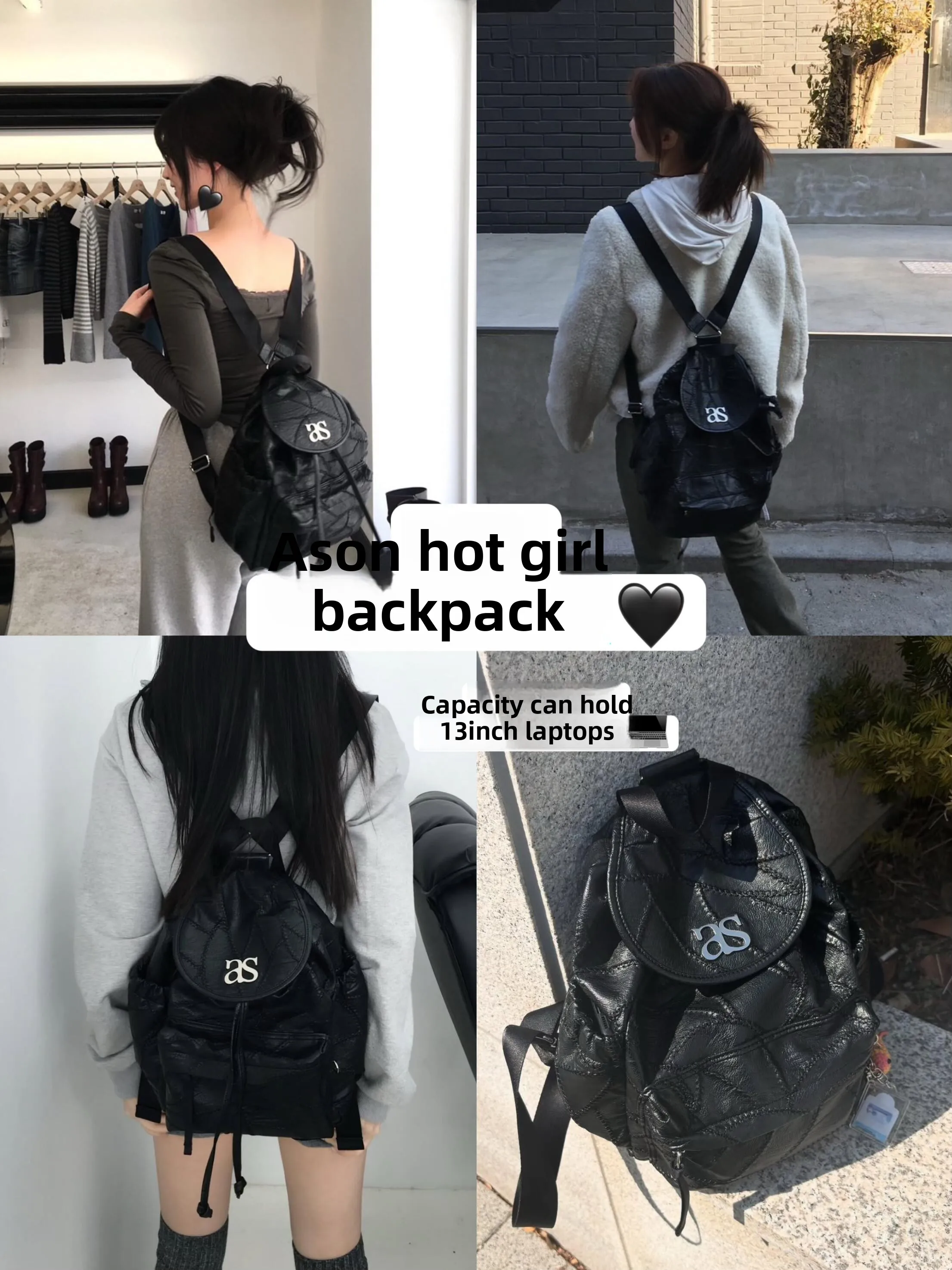 

Faionable Streetwear Large Capaci Bapa Casual Versatile Trendy Design 2025 New Model Youth Soft Handle Commuter Sle