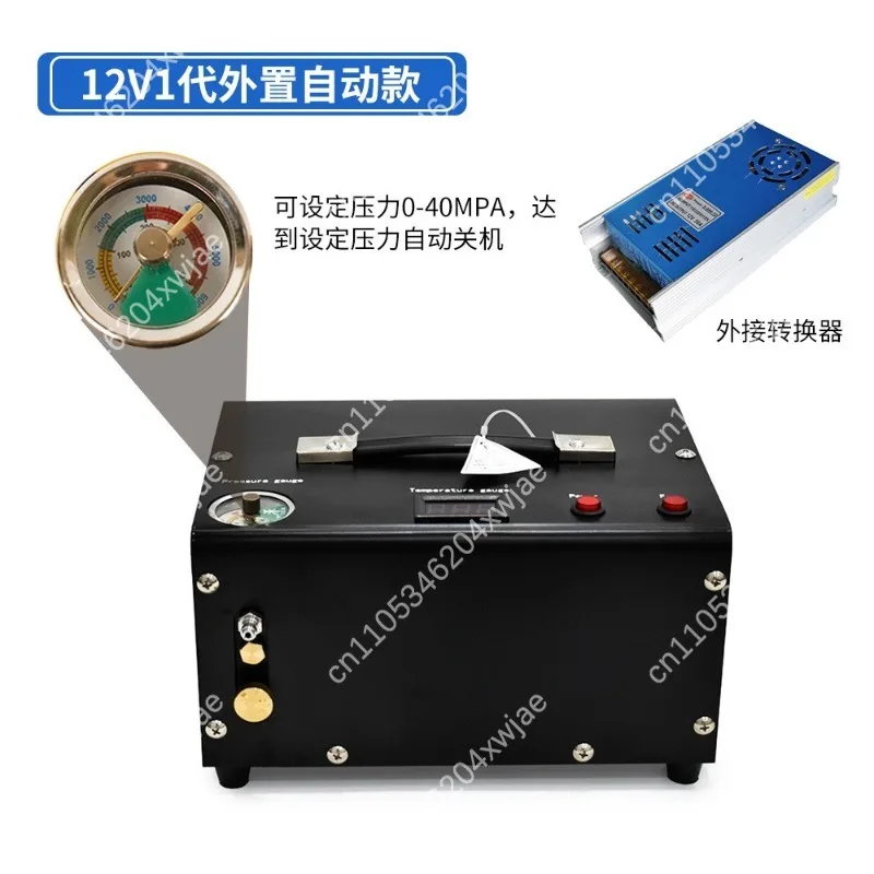 Multi Voltage 12V 110V 220V Mini Vehicle Mounted High Pressure Air Compressor 30Mpa Portable Air Tank Filling Accessory