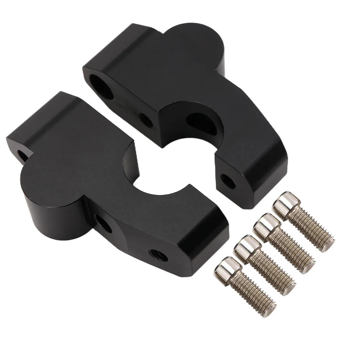 T48C_ملحقات الدراجات النارية المقود الناهض المشبك محول مقود الارتفاع رفع جبل ل Voge CU525 CU 525 #2