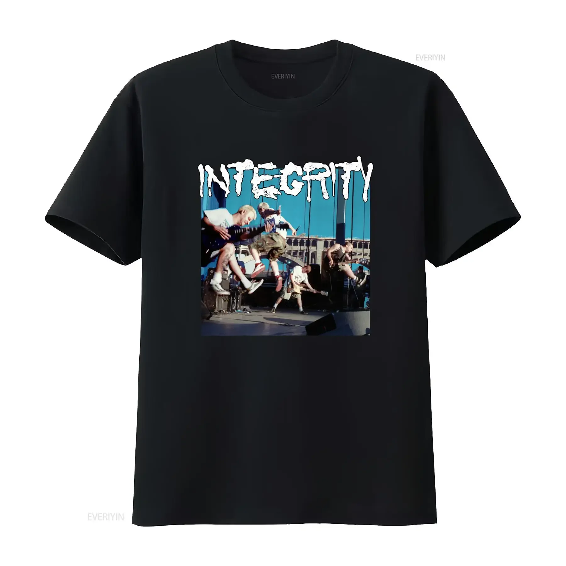 Vintage Integrity Band Rock Concert Cotton T Shirt All Sizes Available vintage Washed Comfortable Casual graphic Soft Versatile
