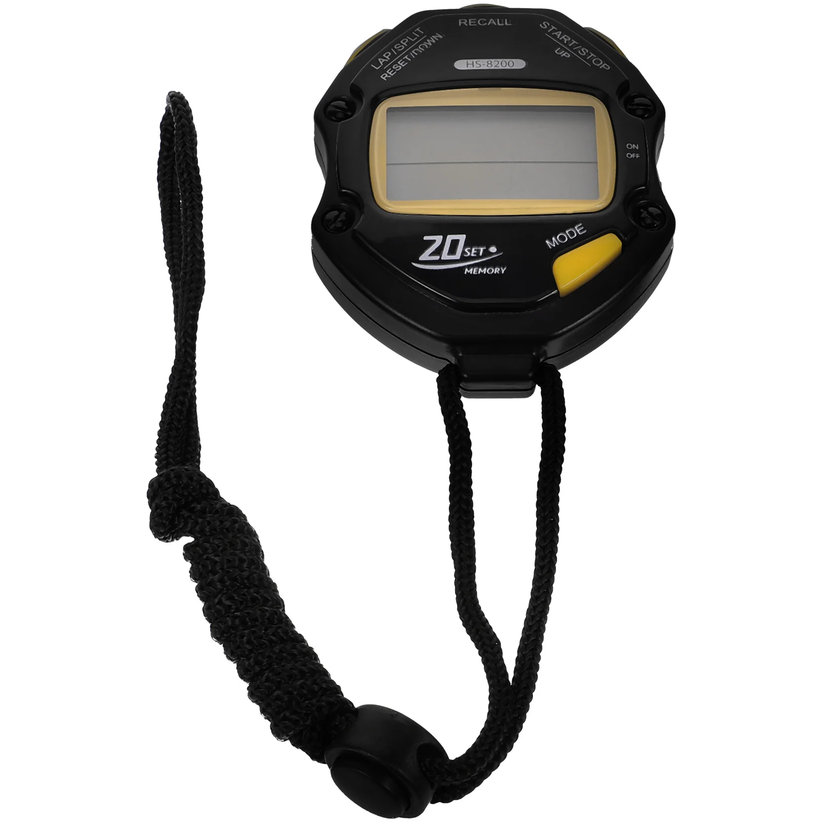 

Digital Stopwatch Timer for Sports Running Fitness Chronograph Electronic Watches 20 Laps Alarm Durable Shockproof
