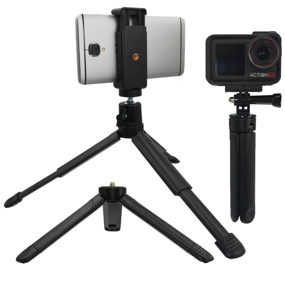 Extendable Mini Tripod Stand 1/4