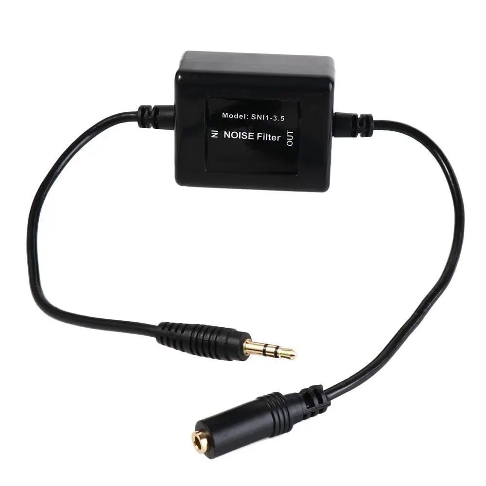 Sistema de Audio estéreo para el hogar, filtro de ruido, elimina el ruido, aislador de Audio de 3,5mm, auriculares, Mini conector, aislador de ruido, bucle de tierra