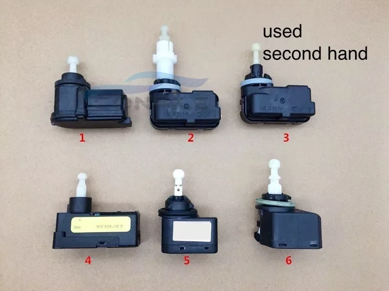 1pc used  for Land Rover Freelander 2 Range Rover Discovery 4 Ford edge Focus Mondeo Mazda headlight adjustment motor