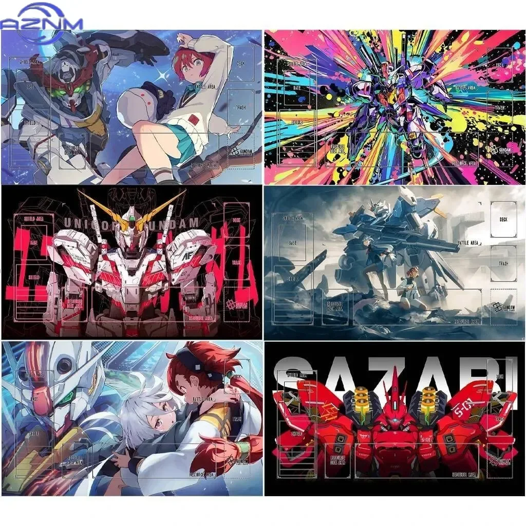 Multi Style Sci-Fi Mecha Anime Themed Large Mousepad, Rubber Non-slip Gaming Desk Mat, Waterproof HD Print Keyboard Table Protec