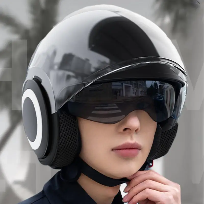 

Motorcycle Helmet Winter Must Have Warm Hat Men Cycling Head Protection Hat For Electric Car For Motorcycle Motorbike Electricbi