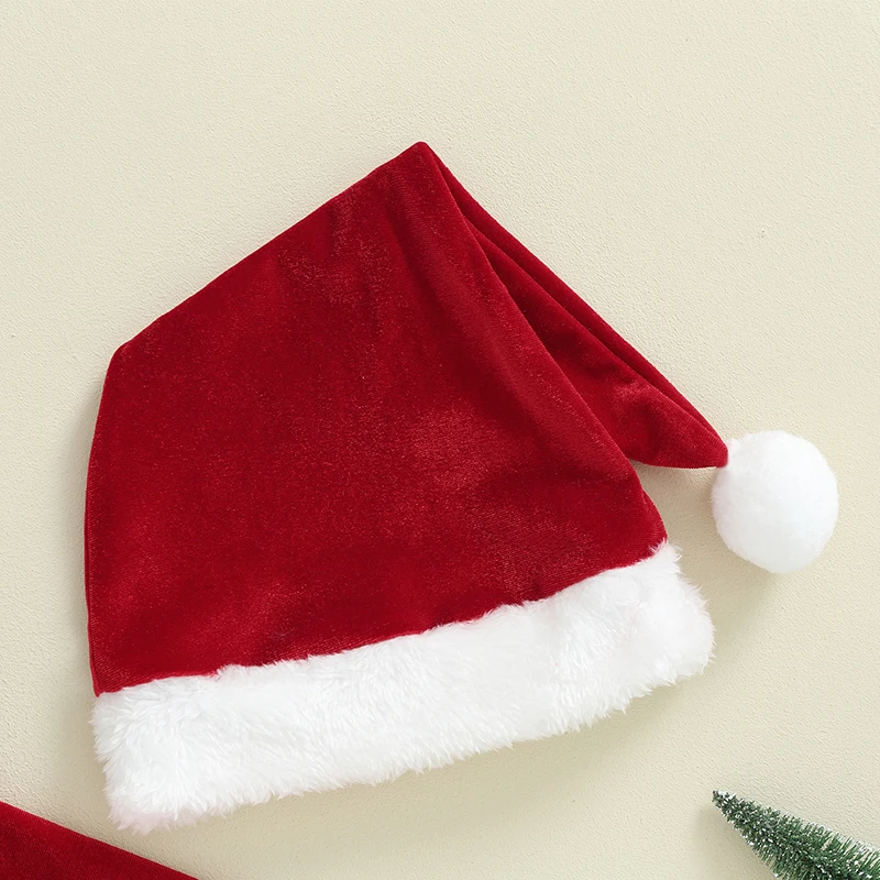 الرضع طفلة عيد الميلاد بذلة وتتسابق إلكتروني طباعة كم طويل رومبير مضيئة السراويل قبعة طفل الملابس 0-18 متر #5