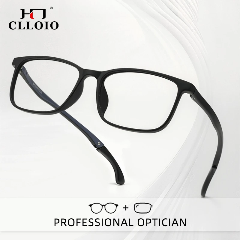 

CLLOIO Ultralight Adjustable Sporty Anti Slip Myopia Glasses For Basketball Men Progressive Prescription Eyewear Reading Glasses
