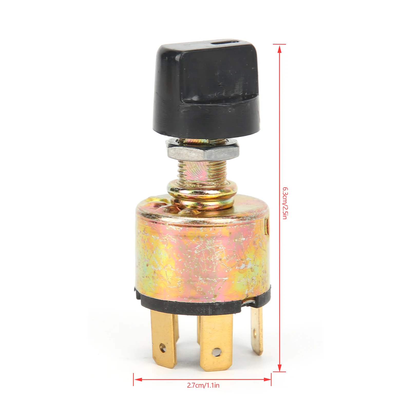 3 Position AC Control Air Conditioning 3 Speed Blower Switch AC Control Plastic Rotation Knob Universal for 12V 24V Car Truck