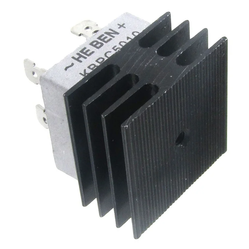 N09R-3X 50A 1000V Metal Case Bridge Rectifier With Heatsink